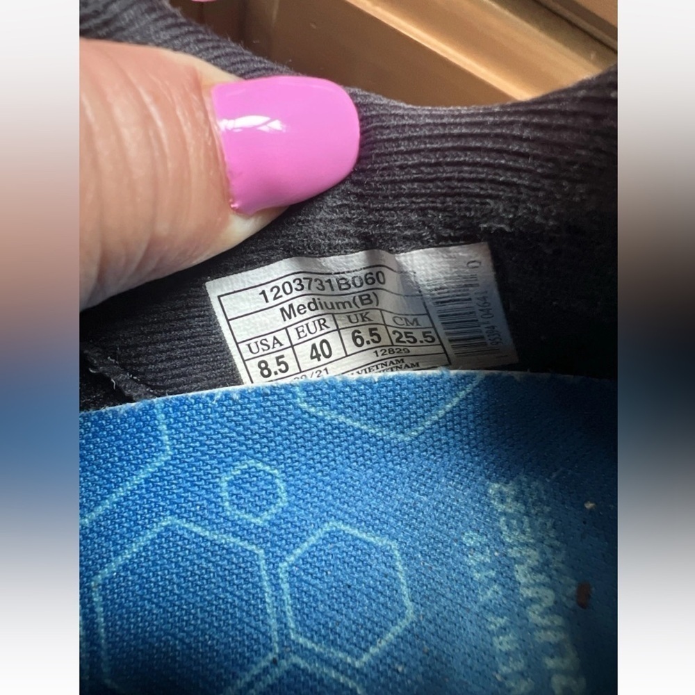 Brooks Launch 9 Black Purple Women’s Size 8.5 B Athletic Running 1203731B060 - Picture 7 of 8